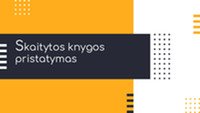 Skaitytos knygos pristatymas „Ledo pabaisa“ 1