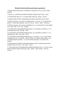 Lietuvių kalbos rašybos taisyklės 1