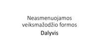 Neasmenuojamos veiksmažodžio formos skaidrės 1