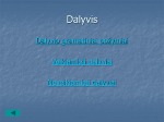 Dalyvis lietuvių kalbos dalis 2