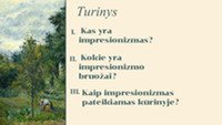 Impresionizmas I. Šeiniaus kūrinyje „Kuprelis“ 2