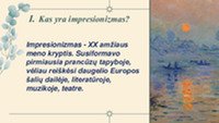 Impresionizmas I. Šeiniaus kūrinyje „Kuprelis“ 3