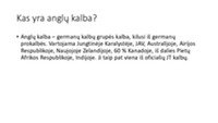 Skaidrės apie anglų kalbą 2