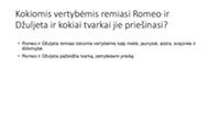 Romeo ir Džuljeta veikėjų pristatymas 3