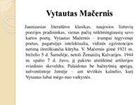 Rašytojas Vytautas Mačernis 3