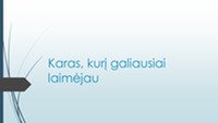 „Karas, kurį galiausiai laimėjau“ knygos pristatymas 1