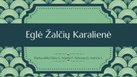 Eduardo B. „Eglė žalčių karalienė“ pristatymas 1