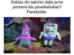 Išplėstinis ir neišplėstinis sakinys 2