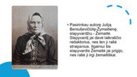 Rašytojų ir poetų slapyvardžių kilmė ir pasirinkimo motyvai: Žemaitė 2