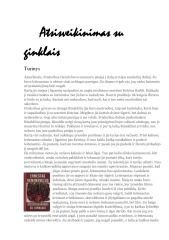 Ernestas Hemingvėjus Atsisveikinimas su ginklais 1