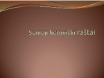 Senieji lietuviški raštai 1