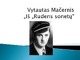 Vytautas mačernis Iš „rudens sonetų analizė