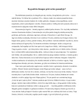 Ką patiria žmogus prievartos pasaulyje? 1