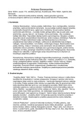 Antanas Baranauskas konspektas 1