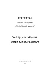 Dostojevskis Nusikaltimas ir bausmė 1