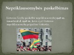 Gyvenimas nepriklausomoje Lietuvoje 2