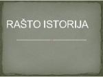 Rašto istorija 1