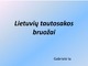 Lietuvių tautosakos bruožai