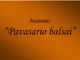 Maironis Pavasario balsai prezentacija