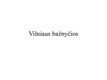 Vilniaus bažnyčios skaidrės 1