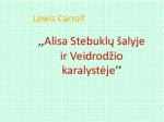 Alisa Stebuklų Šalyje 1