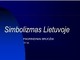 Lietuvos simbolizmas
