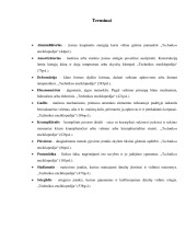 Specialybės kalbos terminai 3