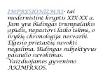 Impresionizmo bruožai romane Kuprelis 2