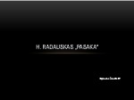 Radauskas Pasaka skaidrės 1