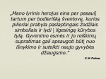 Vinco Mykolaičio-Putino kūryba 2