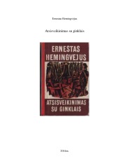 Atsisveikinimas su ginklais 1