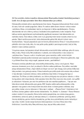 Pasvarstykite, kokios tematikos dokumentiniai filmai galėtų dominti šiuolaikinį jaunimą ir kodėl - Kultūra, 20 potemė 1
