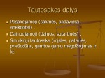 Lietuvių tautosaka skaidrės 2
