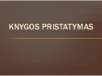 Knygos pristatymas Negyvenami miestai 1