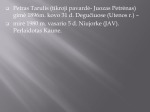 Biografija skaidrės Petras Tarulis 2