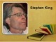Stephen king rašytojas skaidrės