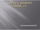 Lietuvių liaudies patarles skaidrės