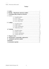 Transporto sistemos - maršruto analizė 2