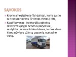 Krovinių klasifikavimas logistikos skaidrės 3