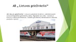 AB „Lietuvos geležinkeliai“ įmonės pristatymas 3