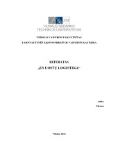 ES uostų logistika 1