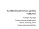 Konteinerių terminalo veiklos ypatumai