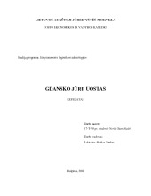 Gdansko jūrų uostas 1