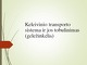 Keleivinio transporto sistema ir jos tobulinimas (geležinkelis)