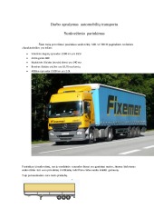 Krovinių vežimo technologijos: krovinio pervežimas automobilių ir geležinkelių transportu 3