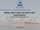 Birių krovinių dulkėtumo mažinimas 
