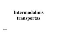Intermodalinis transportas skaidrės 1