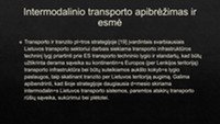 Intermodaliniai pervežimai - dabarties ir ateities iššūkiai transporto sistemos plėtrai 3