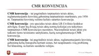 Tarptautinių krovinių pervežimų teisinis reguliavimas 3