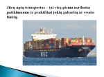 Jūrų ir upių transportas 3